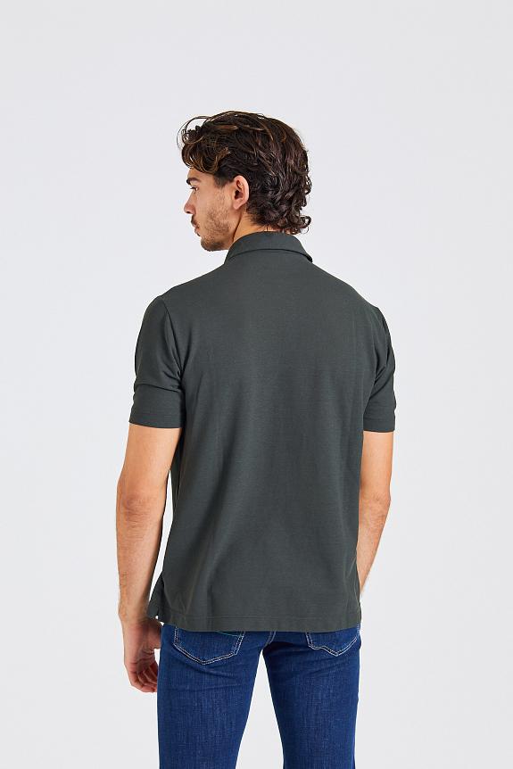 ZANONE Polo MC Green-1